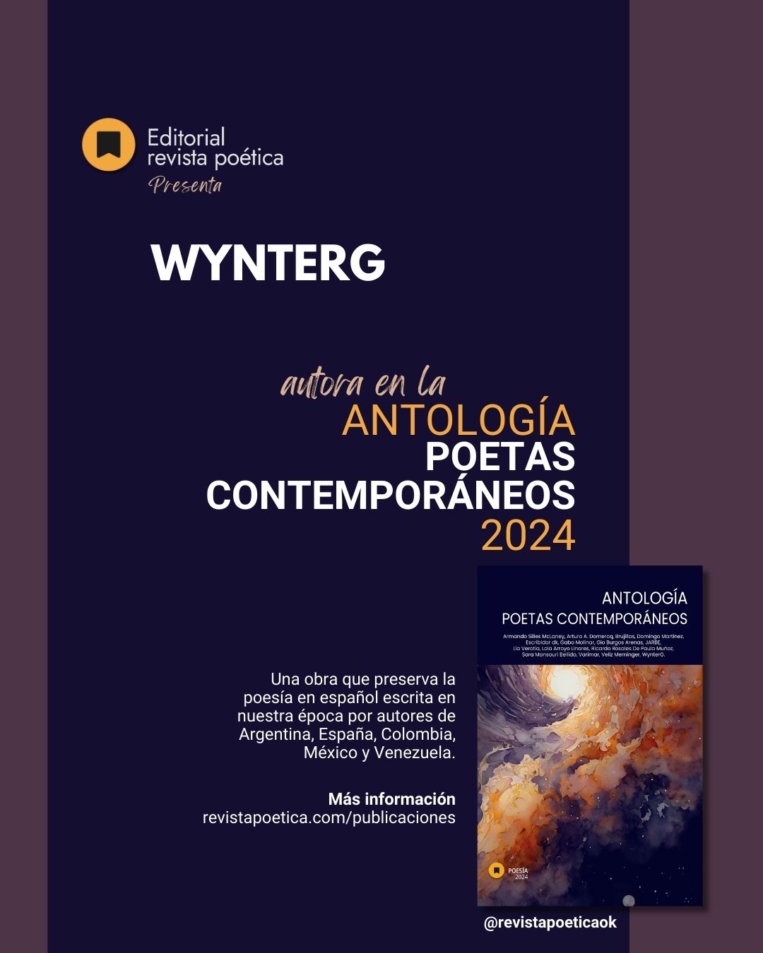 Lee más sobre el artículo ENTREVISTA. Wynter G (México)