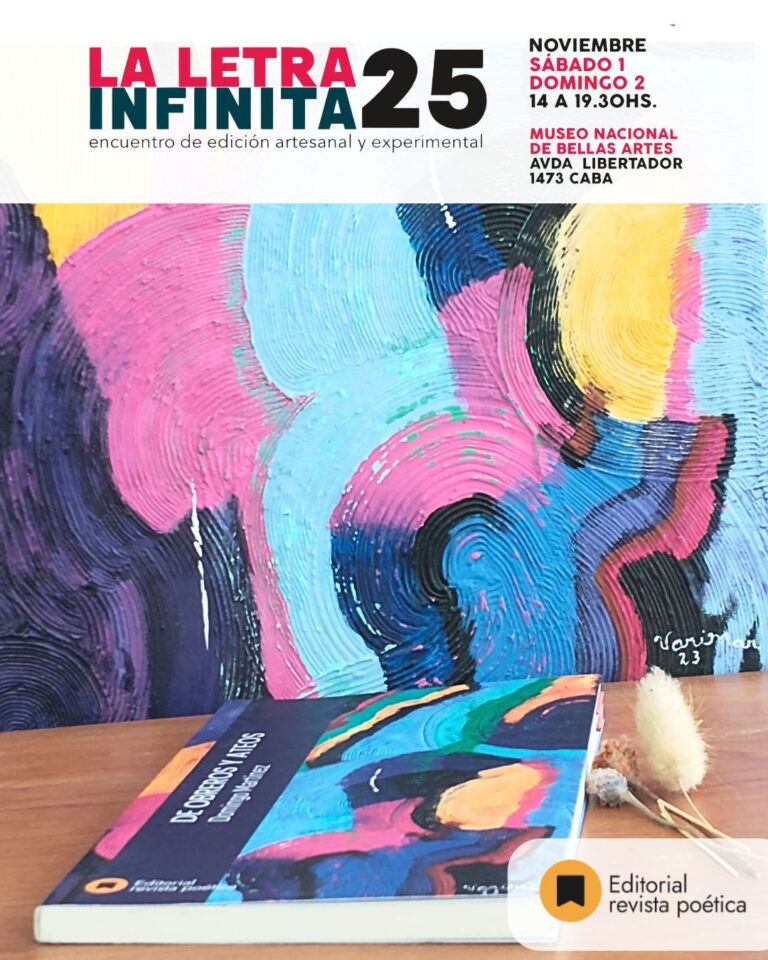 Editorial Revista Poética en el Museo Nacional de Bellas Artes