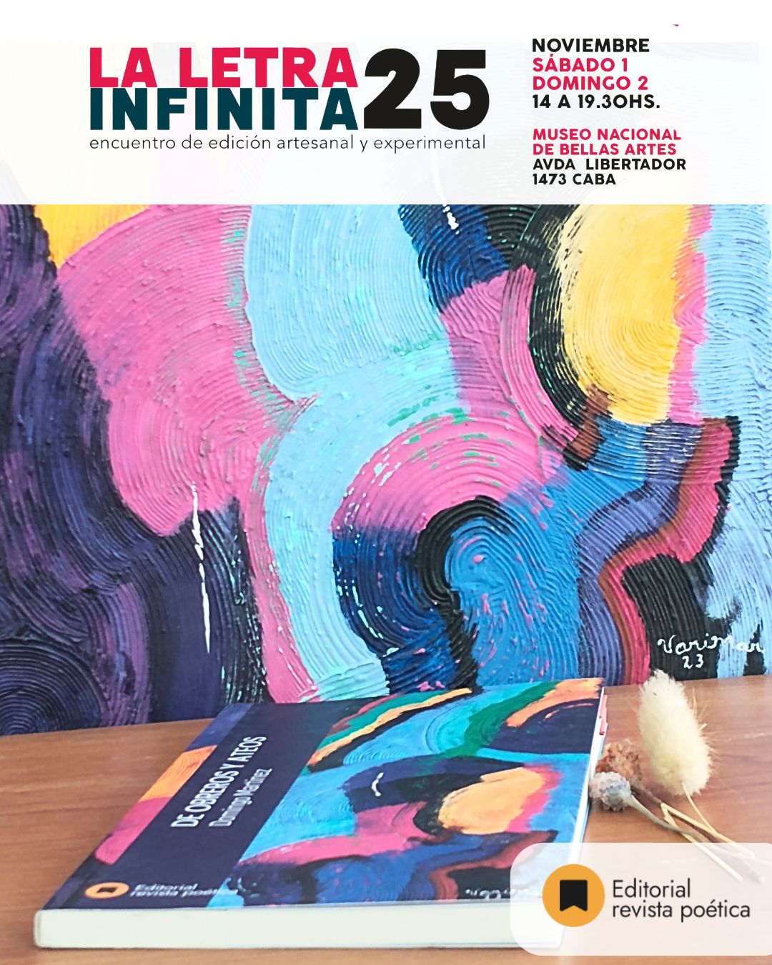 Lee más sobre el artículo Editorial Revista Poética en el Museo Nacional de Bellas Artes