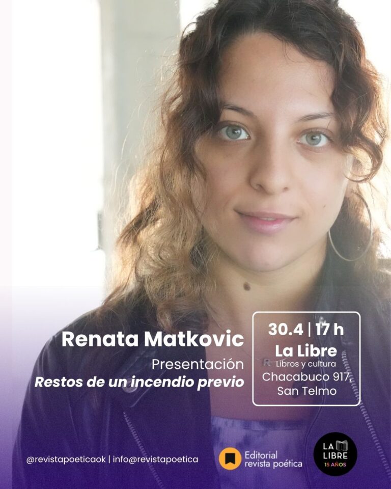 Renata Matkovic en La Libre