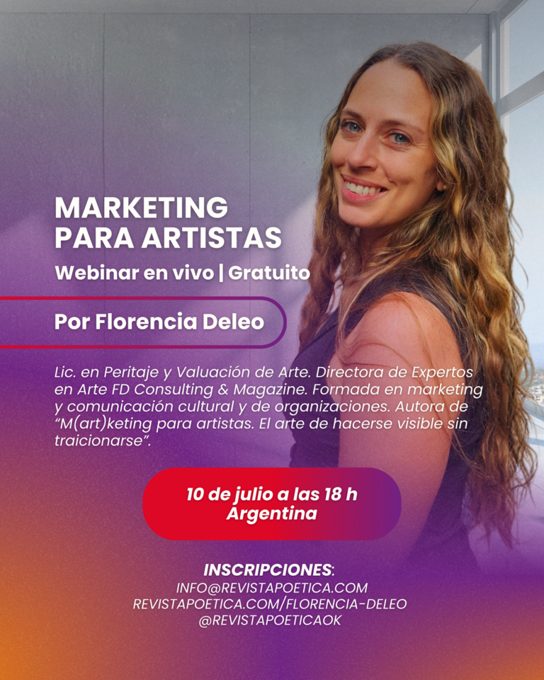 Webinar con Florencia Deleo